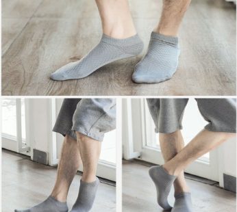 Bamboo Fiber Ankle Socks for Men