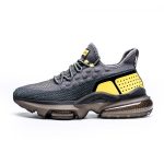 Sports Shoes-2: Grey+ Yellow