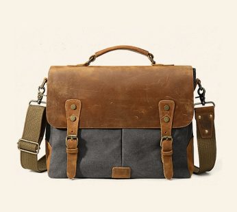 Casual Messenger PU Leather Shoulder Bag for Men