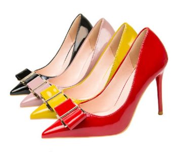 PU Leather High Heels for Women