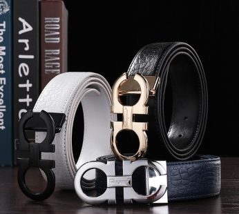 High Quality Genuine Leather Embossed Belt