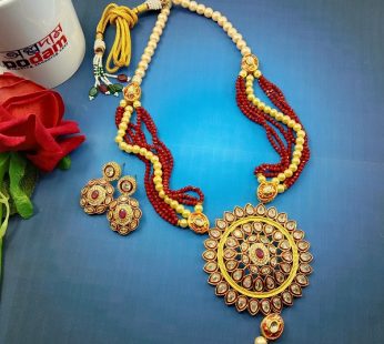 Indian Joypuri necklace and earrings