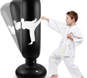 Kick Boxing Dummy Inflatable Stand Bag
