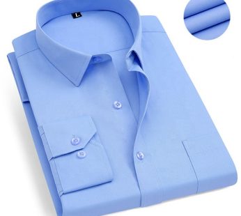 Long-Sleeve Cotton Shirt for Men