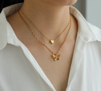 Double-Layer Chain Necklaces for Women